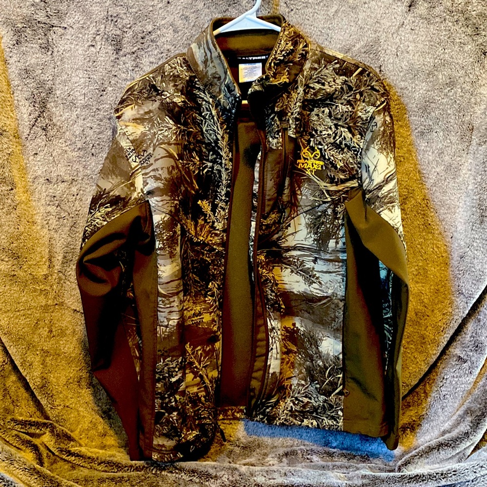Men’s RealTree Max-1 Camo Zip Up Jacket